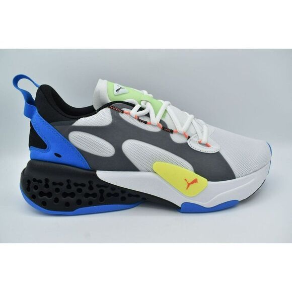 Puma Mens Size 13 Xetic Halflife Black White Ultra Blue Training Sneakers Shoes main image 5